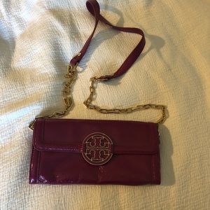Pink Patent Leather Tory Burch Handbag